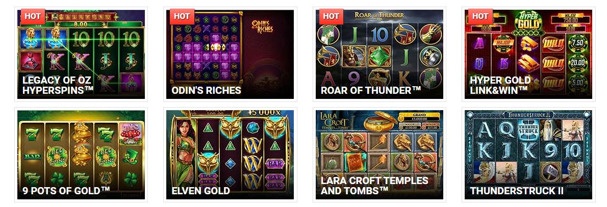 Beliebte Spielautomaten im Online Casino spielen