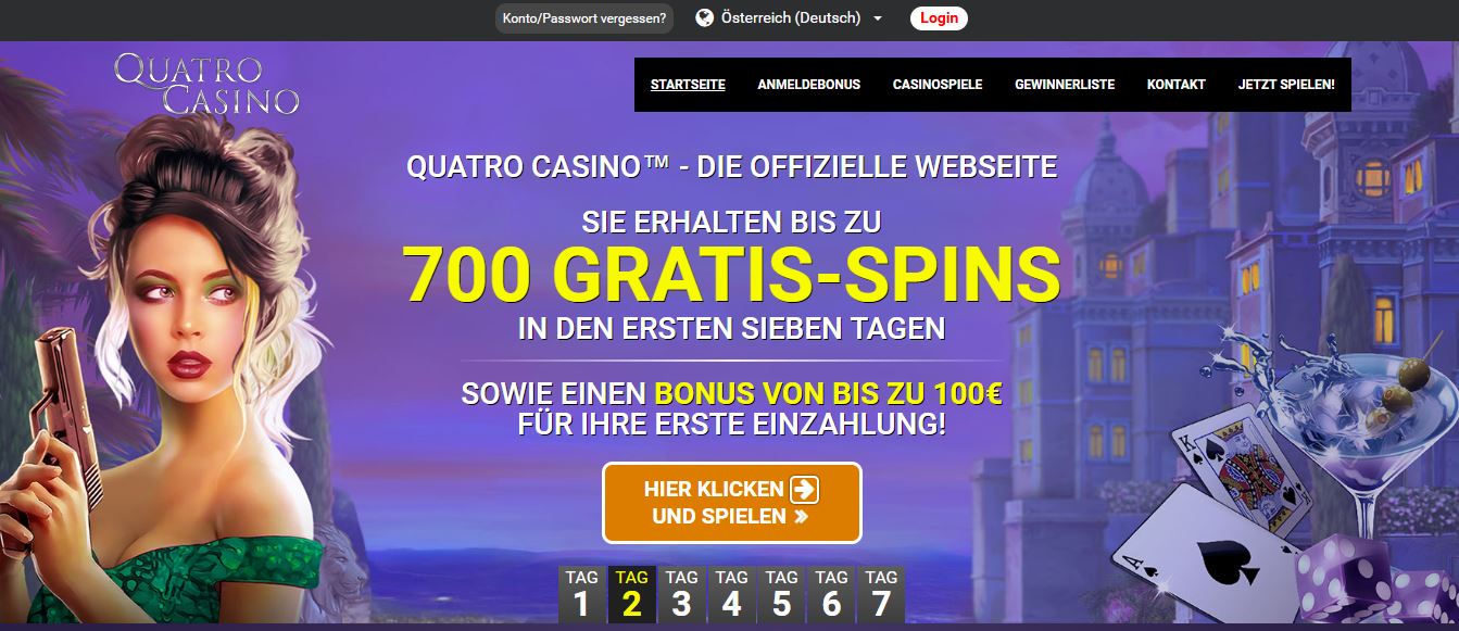 Bis zu 700 Gratis-Spins beim ersten Einzahlung erhalten